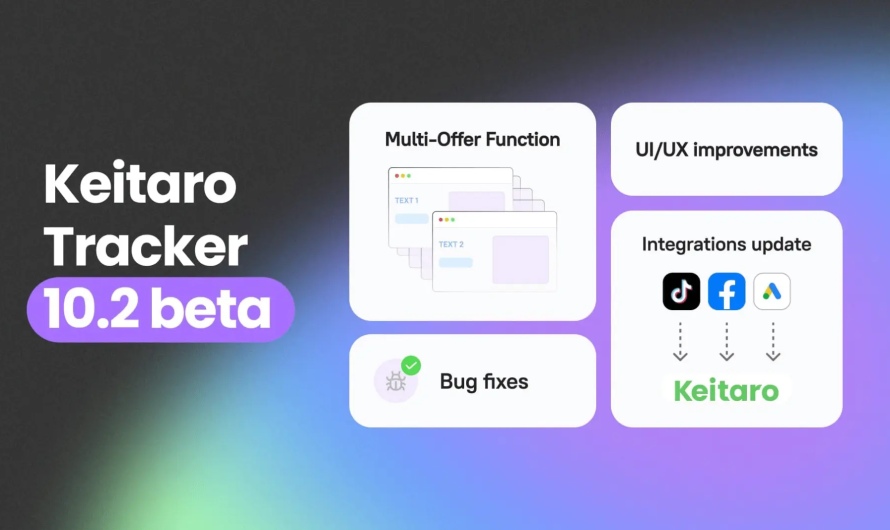 ⚡ Keitaro Tracker 10.2 Beta Release