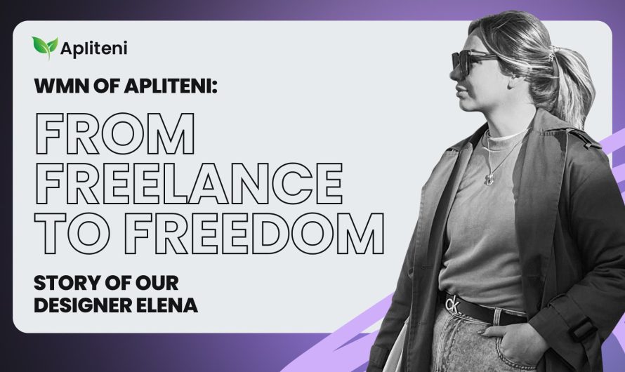Women of Apliteni: Story of our Designer Elena, From Freelance to Freedom