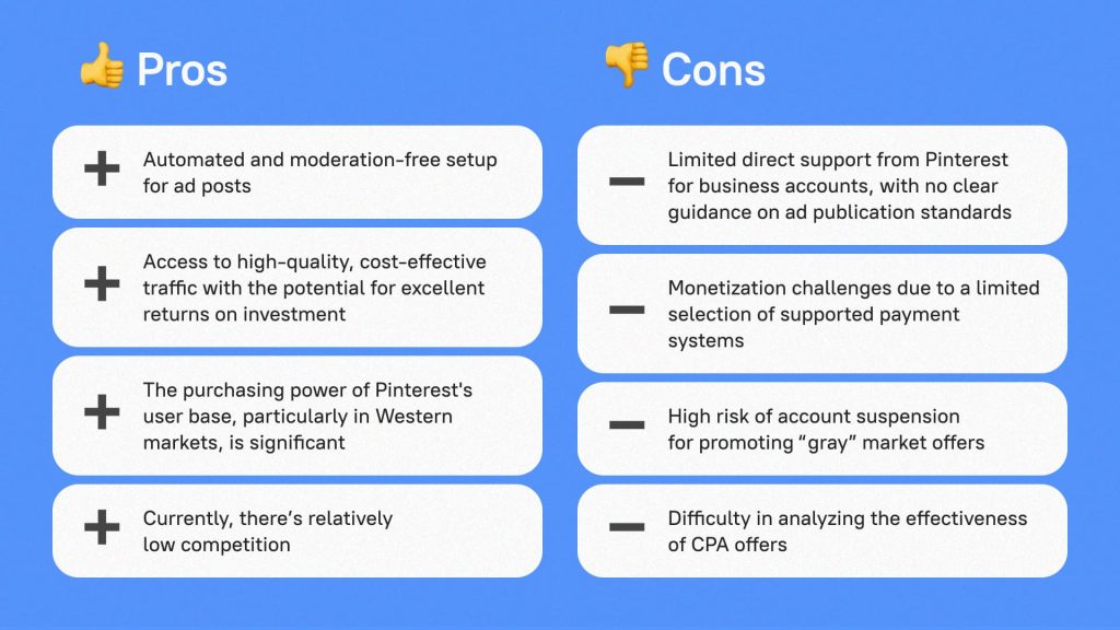 Pros and Cons of Pinterest for Affiliate Marketing