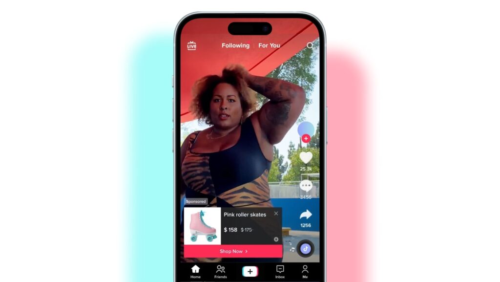 eCommerce ads on TikTok