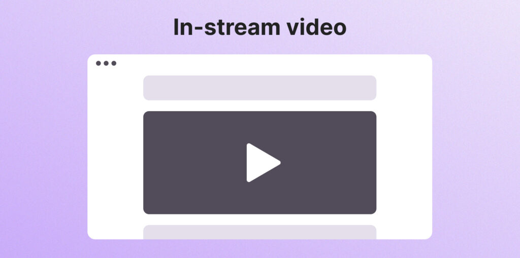 In-stream Ads