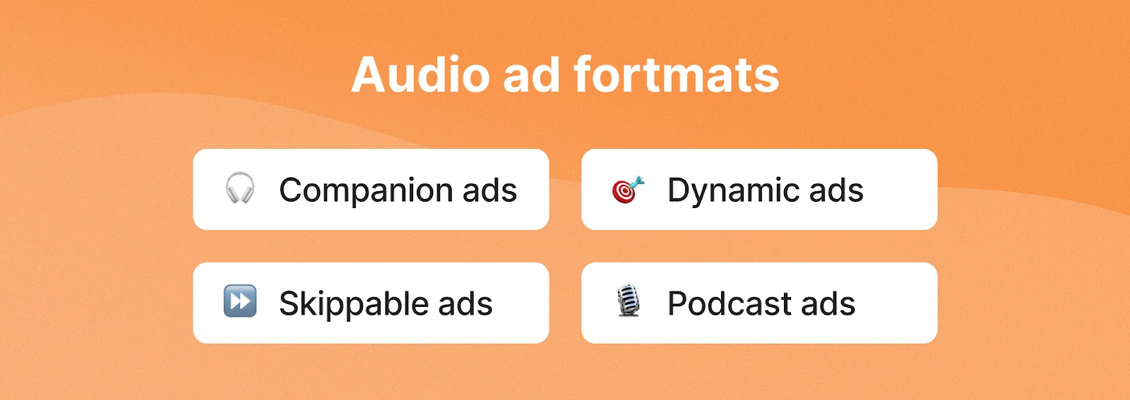 Audio ad programmatic