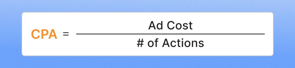 fb ad metrics cpa