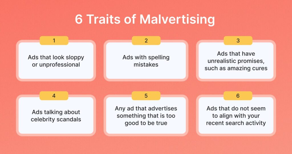 Traits of malvertising